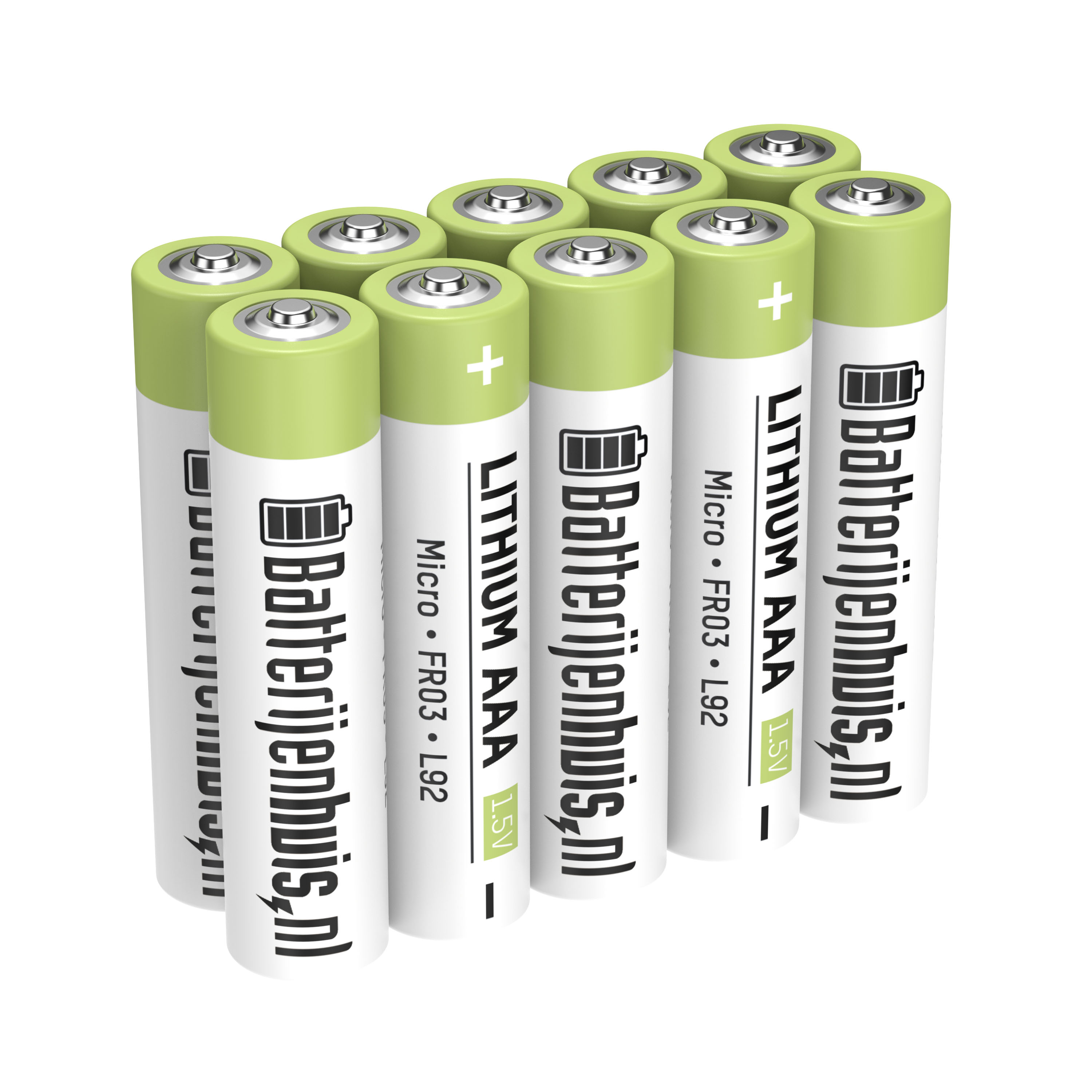 AAA Lithium Batterijen 10x