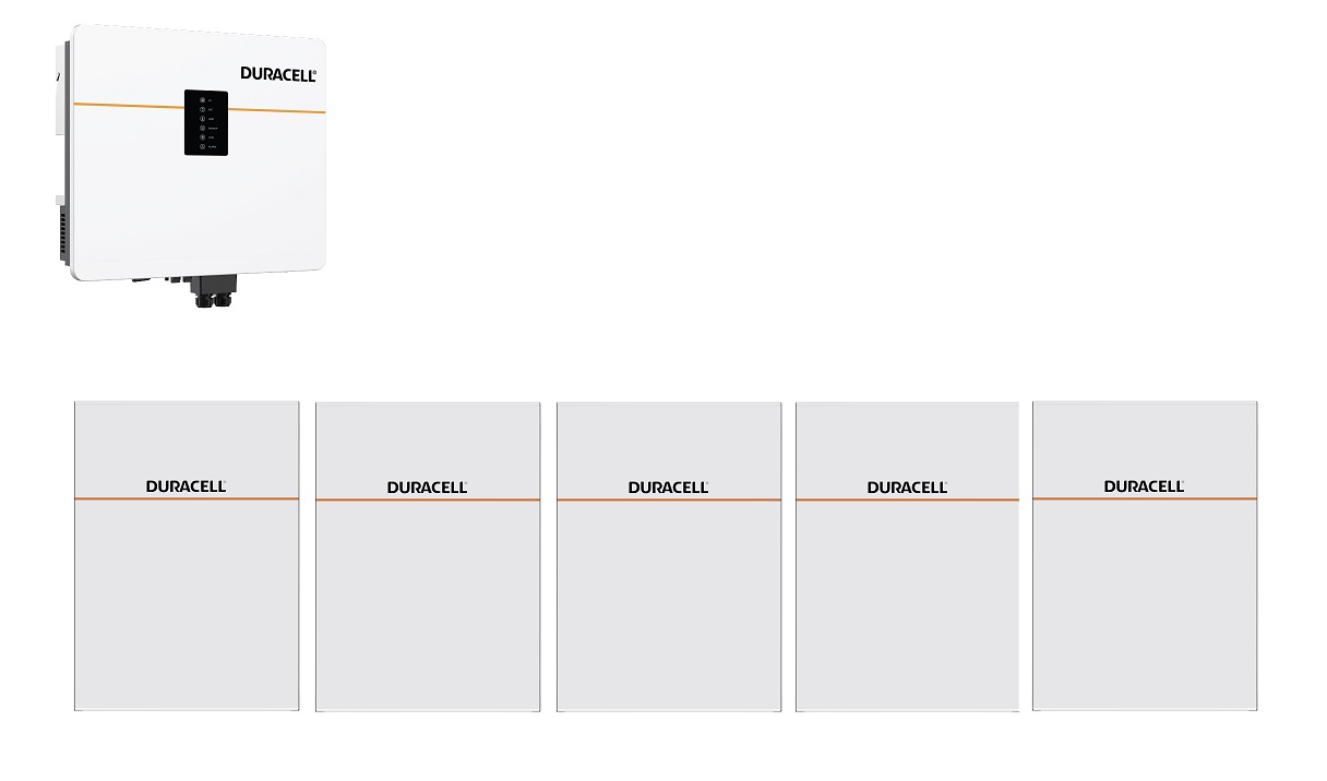 Duracell Thuisbatterij 25kWh inclusief installatie